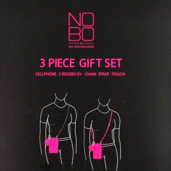 Womens Crossbody Phone Case & Pouch Bag Purse 3 Piece Gift Set - Picture 4 of 7